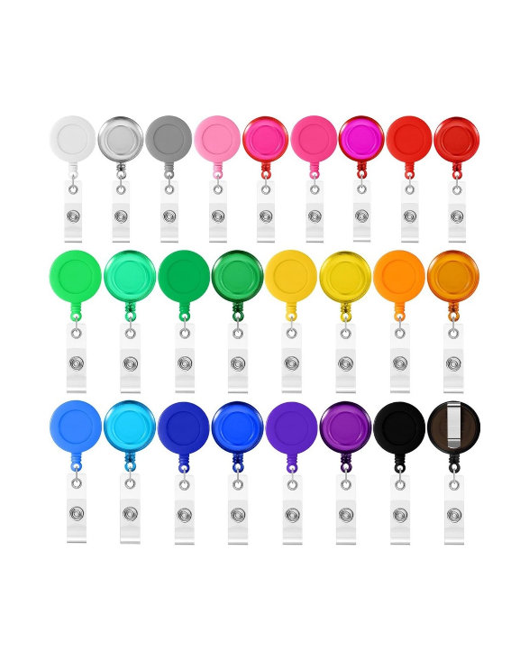 Clip Retráctil Para Porta Carnet