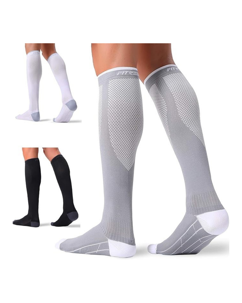 Medias de compresión unisex, 20-30 mmHg