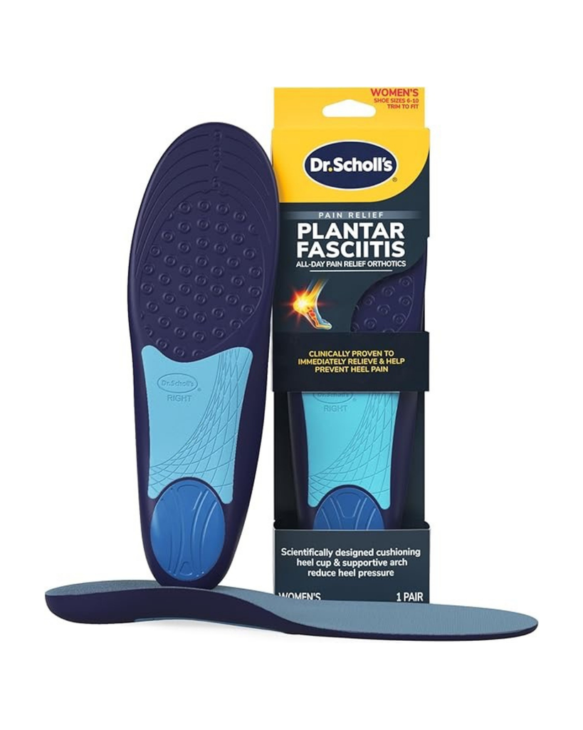 Plantillas resistentes para Fascitis plantar