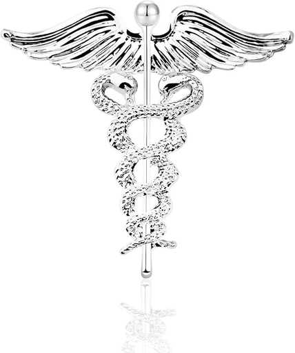 Pin Caduceo Vara Esculapio
