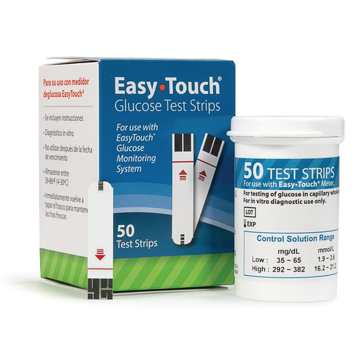 Tirillas EasyTouch paquete de 50 unidad